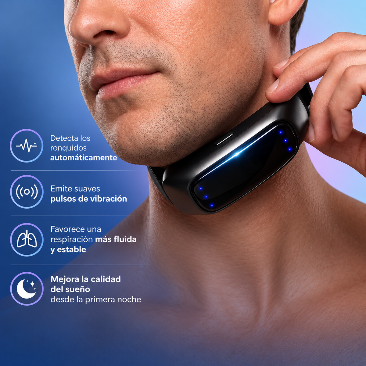 Collar Antirronquidos Inteligente